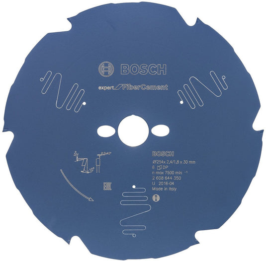 Bosch blad expert for fiber cement 254x30x2.4