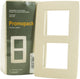 Niko original cream afdekplaat - tweevoudig vertikaal - 10 stuks