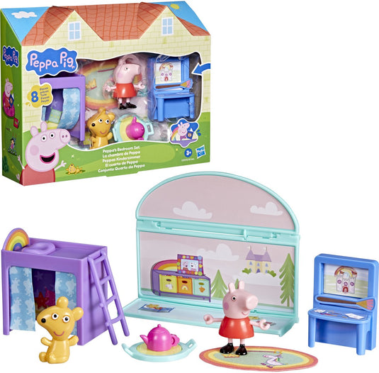 Peppa pig peppa's slaapkamer - speelset
