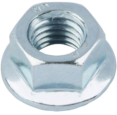 Wurth - din 6923 vergel. staal 8 verzinkt borgvertanding - gekartelde borgmoer met borgvertanding staalsterkteklasse 8, verzinkt, blauw gepassiveerd (a2k) - x 100 st