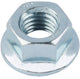 Wurth - din 6923 vergel. staal 8 verzinkt borgvertanding - gekartelde borgmoer met borgvertanding staalsterkteklasse 8, verzinkt, blauw gepassiveerd (a2k) - x 100 st