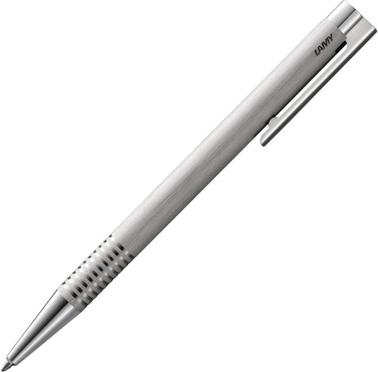 Lamy logo twin pen geborsteld staal