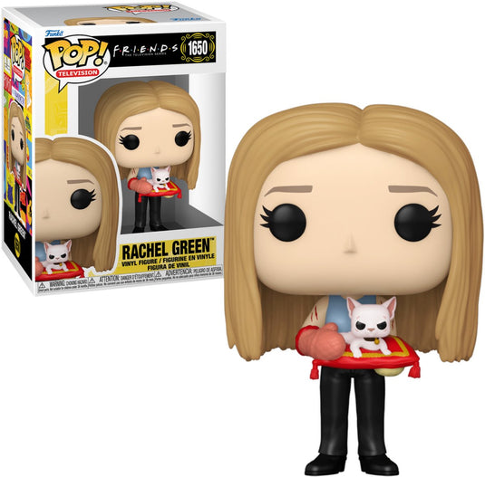 Funko friends rachel green vinylfiguur 1650 pop! meerkleurig pvc - fan merch, film, tv-series