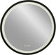 Plieger nero round spiegel rond 80 cm met led met touch bediening
