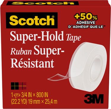 Scotch - plakband 700 super hold 19mmx25.4m transparant