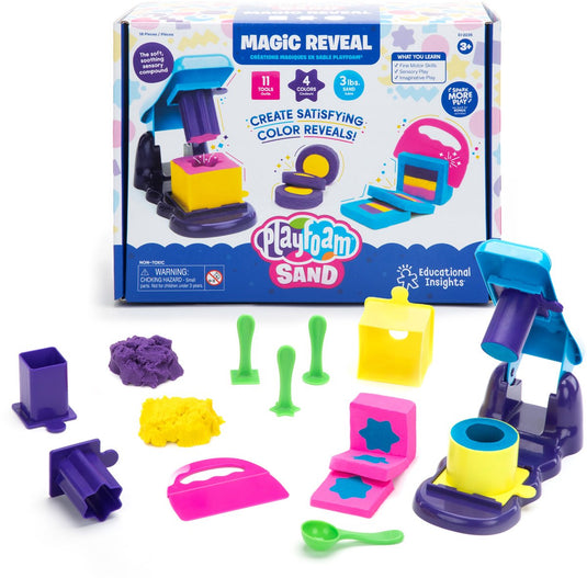 Learning resources playfoam® zand - magische onthulling set - 3+
