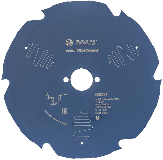Bosch blad expert for fiber cement 216x30x2.2