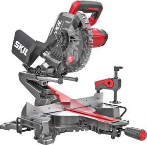 Skil afkortzaag (verstekzaag) 216mm met trekfunctie en laser 1310aa 1600w + snelklem