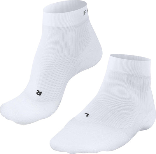 Falke te 4 short anti-blaar katoen functioneel materiaal tennissokken dames wit - maat 39-40