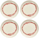 Serax - ottolenghi feast - bord xs - wit rood - 16 ø - 4 stuks