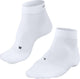 Falke te 4 short anti-blaar katoen functioneel materiaal tennissokken dames wit - maat 41-42