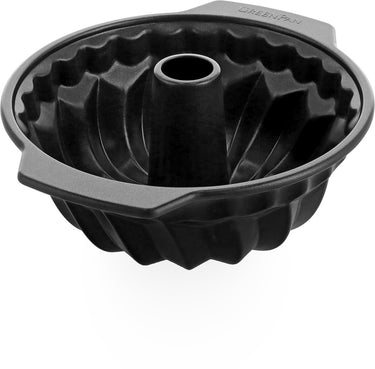 Greenpan bistro tulbandvorm - 24cm - pfas-vrije antikleeflaag - keramische bakvorm - ovenbestendig tot 230°c - rond - zwart