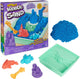 Kinetic sand - zandbak-set met 454 g speelzand 4 vormen en gereedschap - sensorisch speelgoed - stijlen kunnen variëren