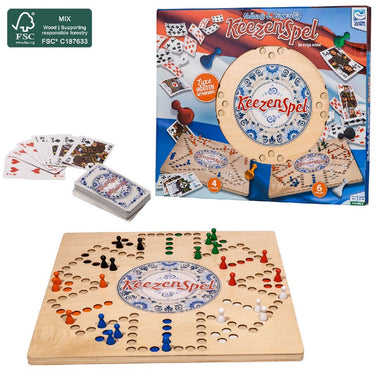Clown games houten keezenspel