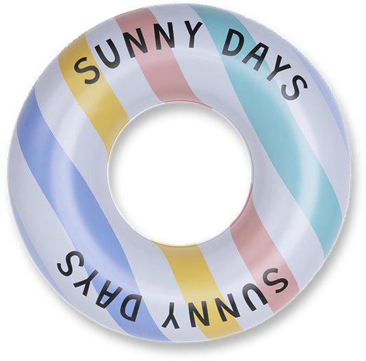 Swim essentials beach palms - zwemband - ø55 cm - meerkleurig - sunny days - kind
