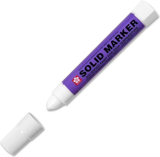 Sakura solid marker - markeerstift - wit