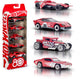 Hot wheels core mattel 80e verjaardag 5-pack speelgoedauto's op schaal 1:64 met verzamelbare decoratie