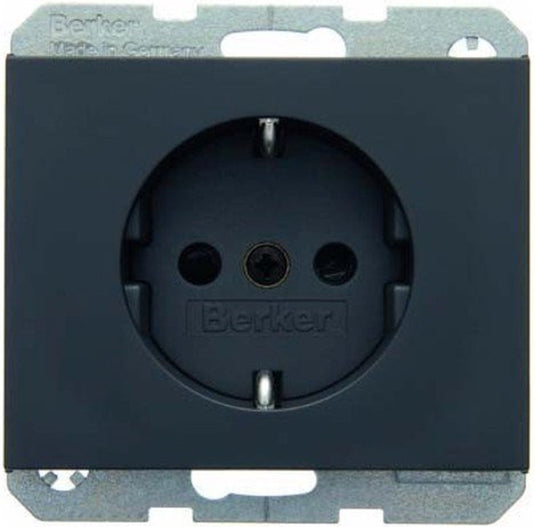 Hager berker k.1 k.5 wandcontactdoos (wcd-schakelmateriaal) - 47357006 - e2fj7