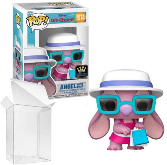 Funko pop! disney: lilo stitch - angel with bags #1574 specialty series