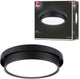 Paulmann led-plafondlamp 3-step-dim malik 2700k 850lm 230v 13,5w dimbaar zwart mat