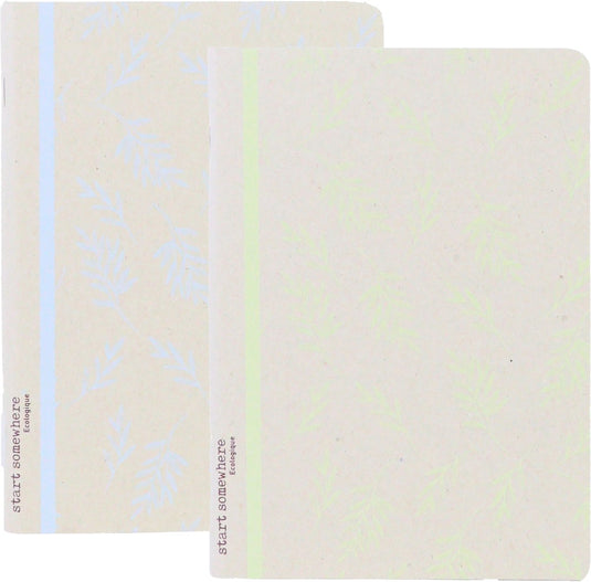 Kangaro schriften - ecologique - formaat a4 - met lijn - 2 stuks