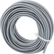 Q-link huishoudsnoer plat - belastbaar tot 1200w - 2 x 0.75 mmâ² - 10 m - zilver