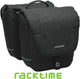 New Looxs Avero Dubbele Fietstas - Zwart - Polyester - Sportief - 25L
