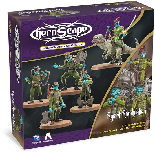 Renegade game studios heroscape age of annhilation gruts and ramosaur - bordspel uitbreiding - engels