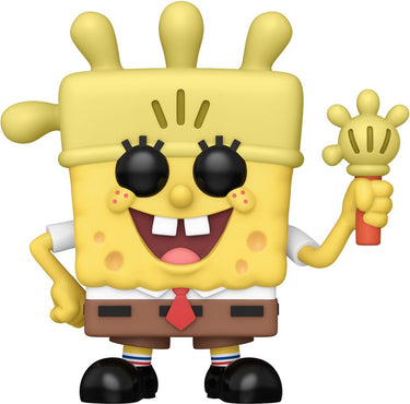 Funko spongebob squarepants glove world spongebob vinyl figuur 1671 pop! meerkleurig