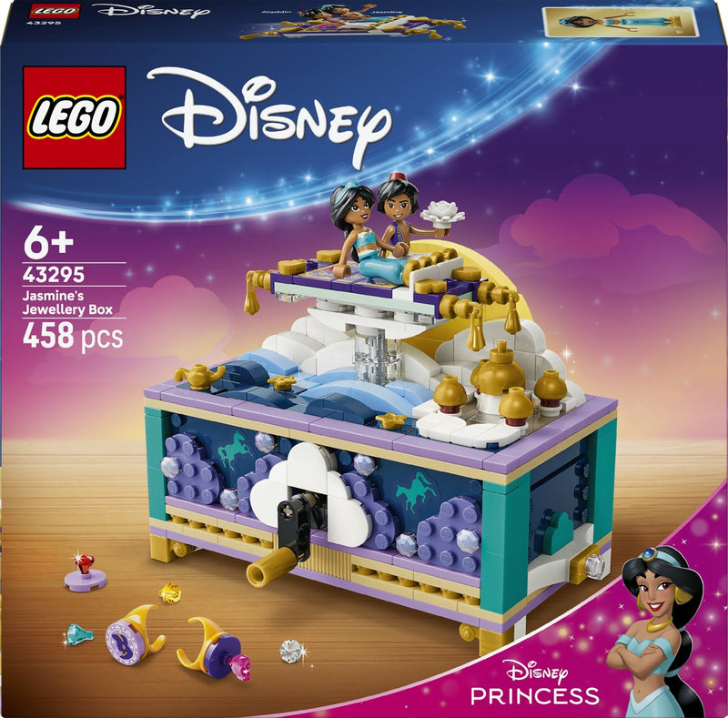 Afbeelding laden in galerijviewer, Lego ǀ disney princess jasmines sieradendoos bouwbaar speelgoed voor kinderen 43295
