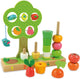 Vilac leer tellen met dit leuke houten groente en fruit.