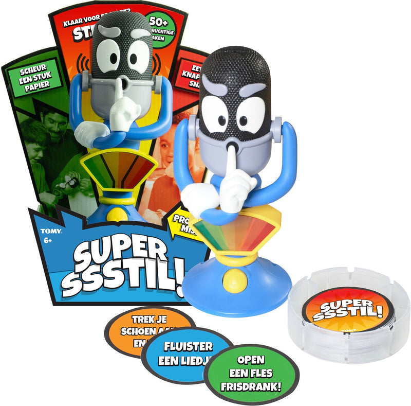 Load image into Gallery viewer, Tomy super ssstil! - spannend actiespel voor de hele familie
