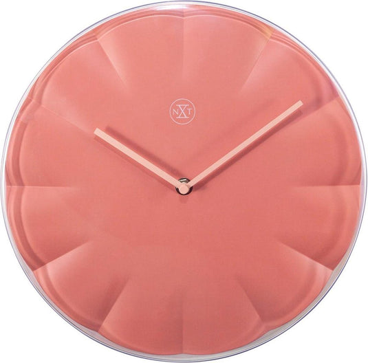 Nextime nxt sweet – wandklok – 20 cm – plastic – rood – stil