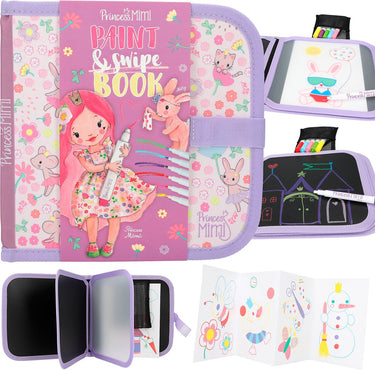 Depesche - princess mimi paint swipe kleurboek