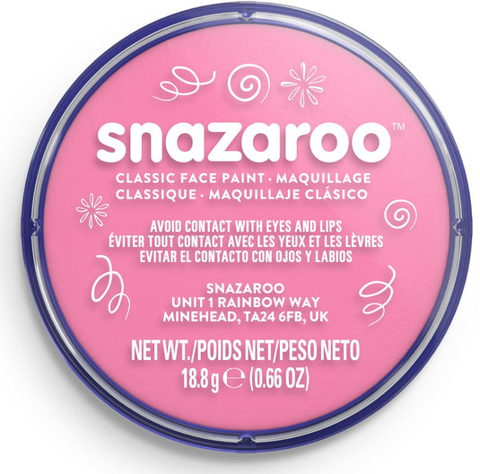 Snazaroo 1118577 - pale pink - 18ml aqua schmink kinderschmink voor kinderen en volwassenen