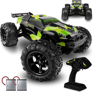 Overmax x-monster 3.0 - rc auto - 4x4 wielaandrijving - schaal 1:18 - 30km h - bestuurbare auto - volwassenen kinderen - afstandsbestuurbare auto - offroad monstertruck