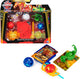 Bakugan - special attack battle-set met 5 -actiefiguren en 3 brawler-kaarten - stijlen kunnen variëren