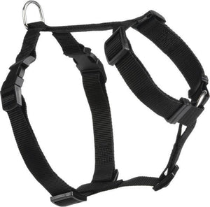 Beeztees wandel- en autogordel - hond - nylon - zwart - 50-75 cm