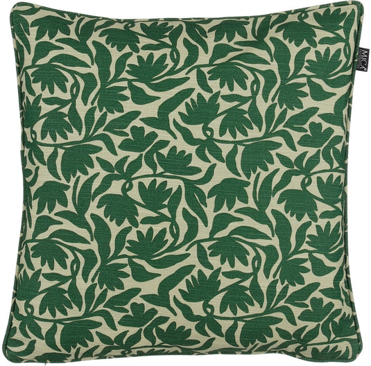 Mica decorations kelly outdoor kussen d.groen- l45xb45xh10cm