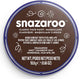 Snazaroo 1118999 - dark brown - 18ml aqua schmink kinderschmink voor kinderen en volwassenen