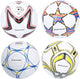 Merkloos sans marque dunlop voetbal maat 2 - kleine voetbal voor training en recreatief gebruik - voetbal met klassiek paneelontwerpen - wit met verschillende patronen - 1 willekeurige kleur variant