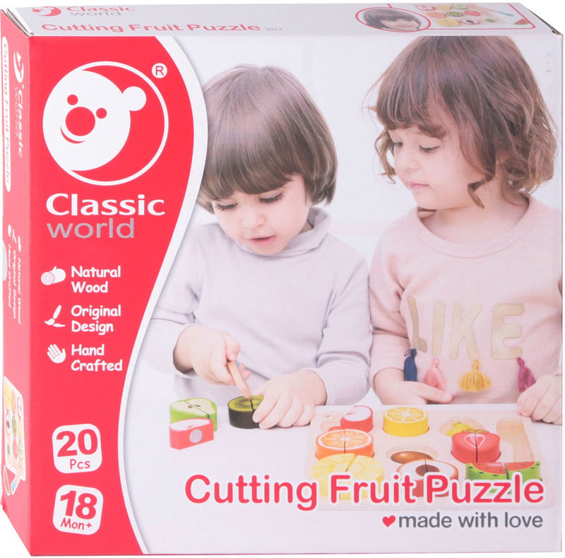 Load image into Gallery viewer, Classic world houten snijfruit, 20dlg.
