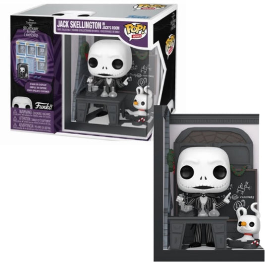 Funko pop! nooks: the nightmare before christmas - jack skellington in jack's room
