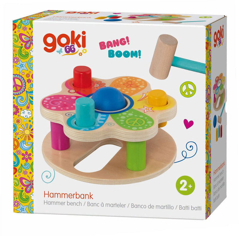 Load image into Gallery viewer, Goki houten hamerbank
