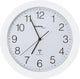 Technoline wt 8000 white - wandklok - analoog - rond - kunststof raam - radiogestuurde tijdsaanduiding - wit