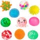Toi-toys fun piramide cadeaubox met 10 sensorische knijpballen - 5cm - 10 stuks