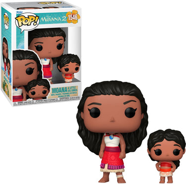 Funko vaiana 2 - moana little sis simea vinylfiguur 1546 pop! meerkleurig pvc -