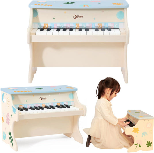 Lobbes speelgoed bv classic world houten iris piano