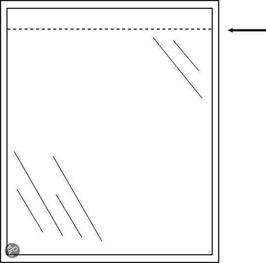Raadhuis paklijstenvelop - 315x225mm - a4 - onbedrukt - 500 stuks
