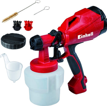 Einhell elektrische verfspuit tc-sy 500 p - 500 w - 1000 ml - voor lakken en glazuren